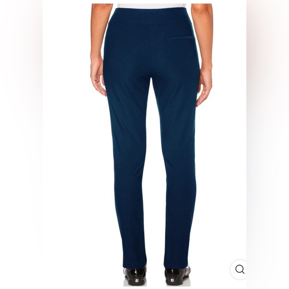Callaway Stretch To Give Full Range Of Motion Navy Blue Pull-On Pants - Picture 5 of 10